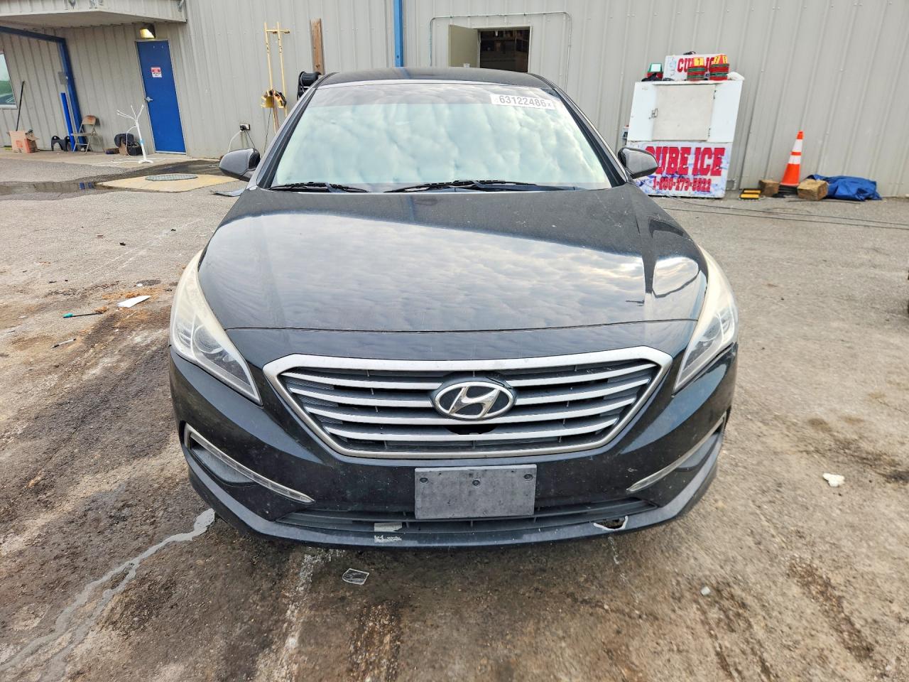 2015 Hyundai Sonata Se Черный vin: 5NPE24AFXFH141664