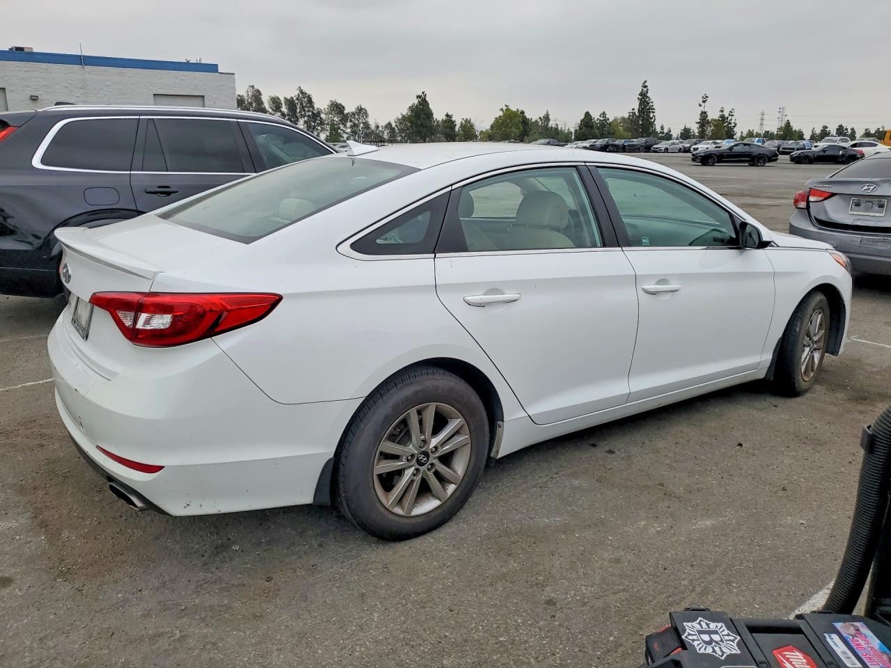 2015 Hyundai Sonata Se White vin: 5NPE24AFXFH145231