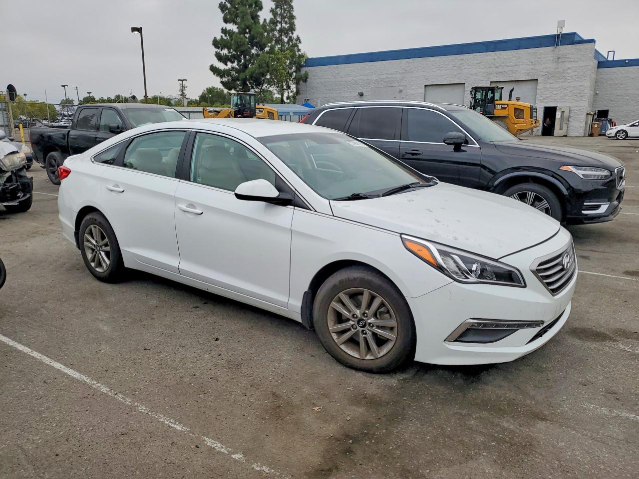 2015 Hyundai Sonata Se White vin: 5NPE24AFXFH145231