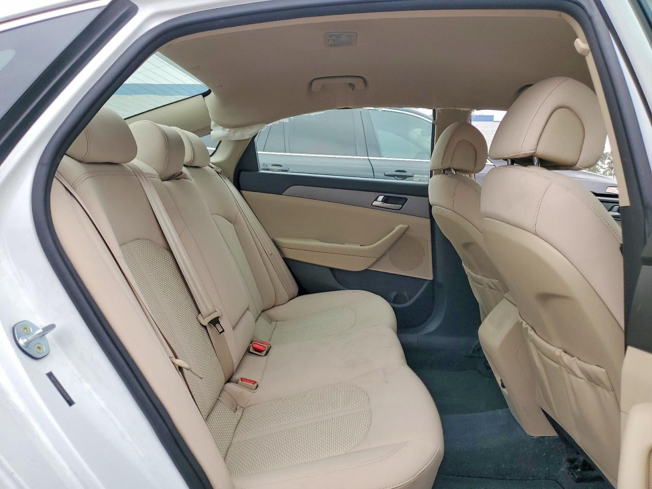2015 Hyundai Sonata Se White vin: 5NPE24AFXFH145231