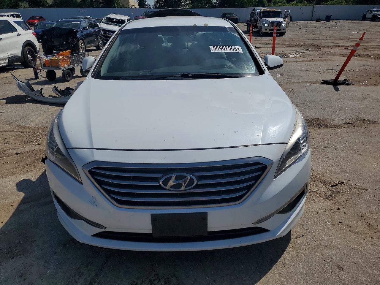 2015 Hyundai Sonata Se White vin: 5NPE24AFXFH146105