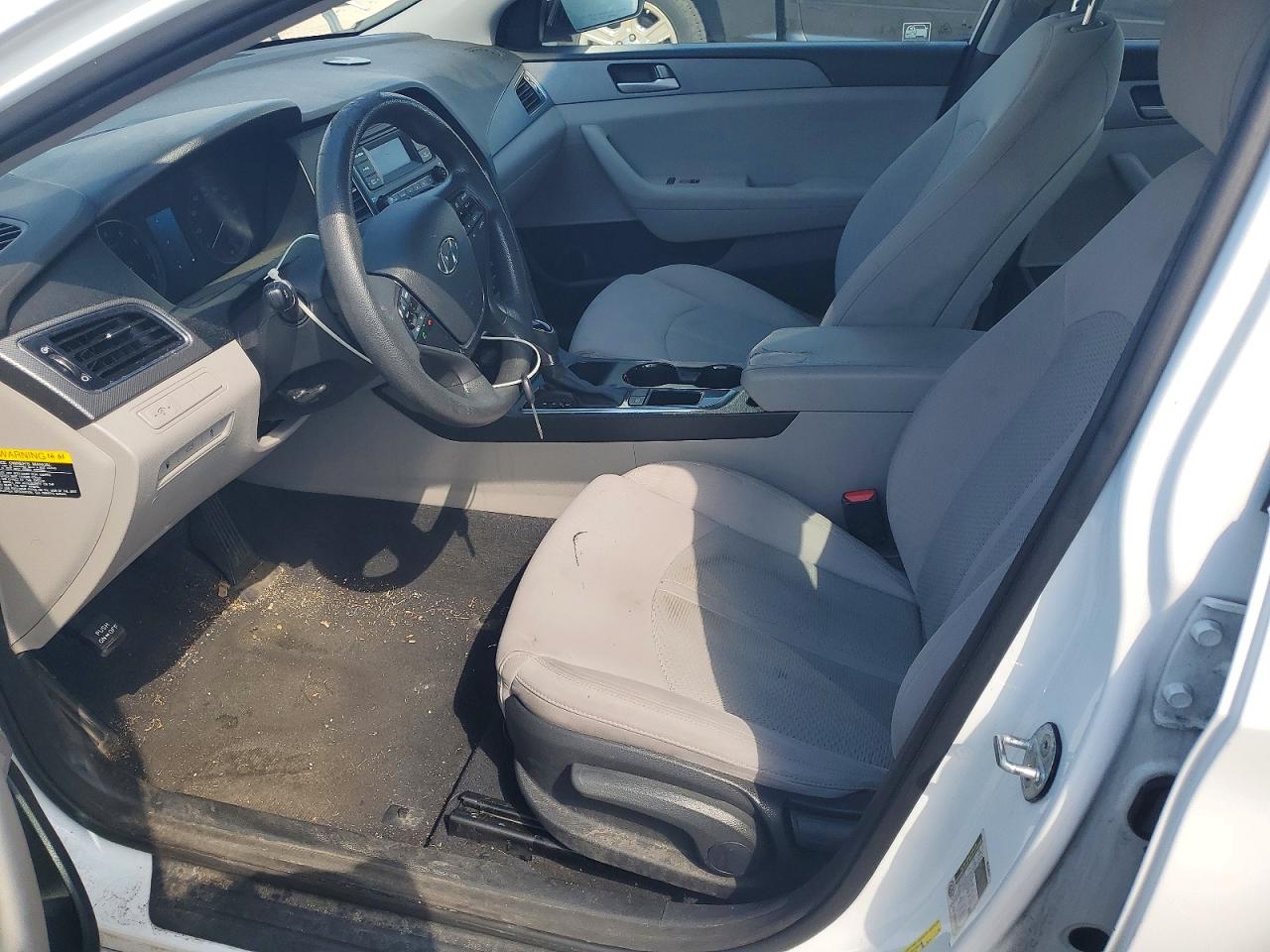 2015 Hyundai Sonata Se White vin: 5NPE24AFXFH146105