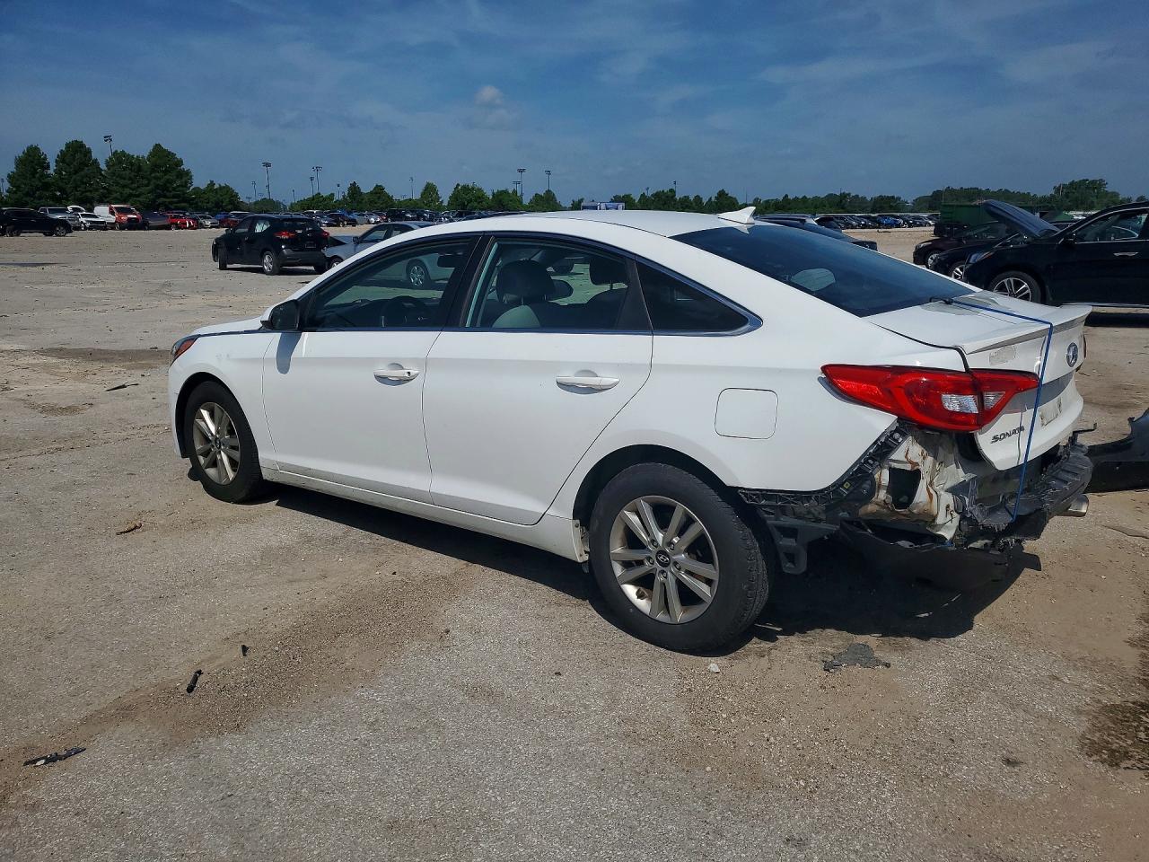 2015 Hyundai Sonata Se White vin: 5NPE24AFXFH146105