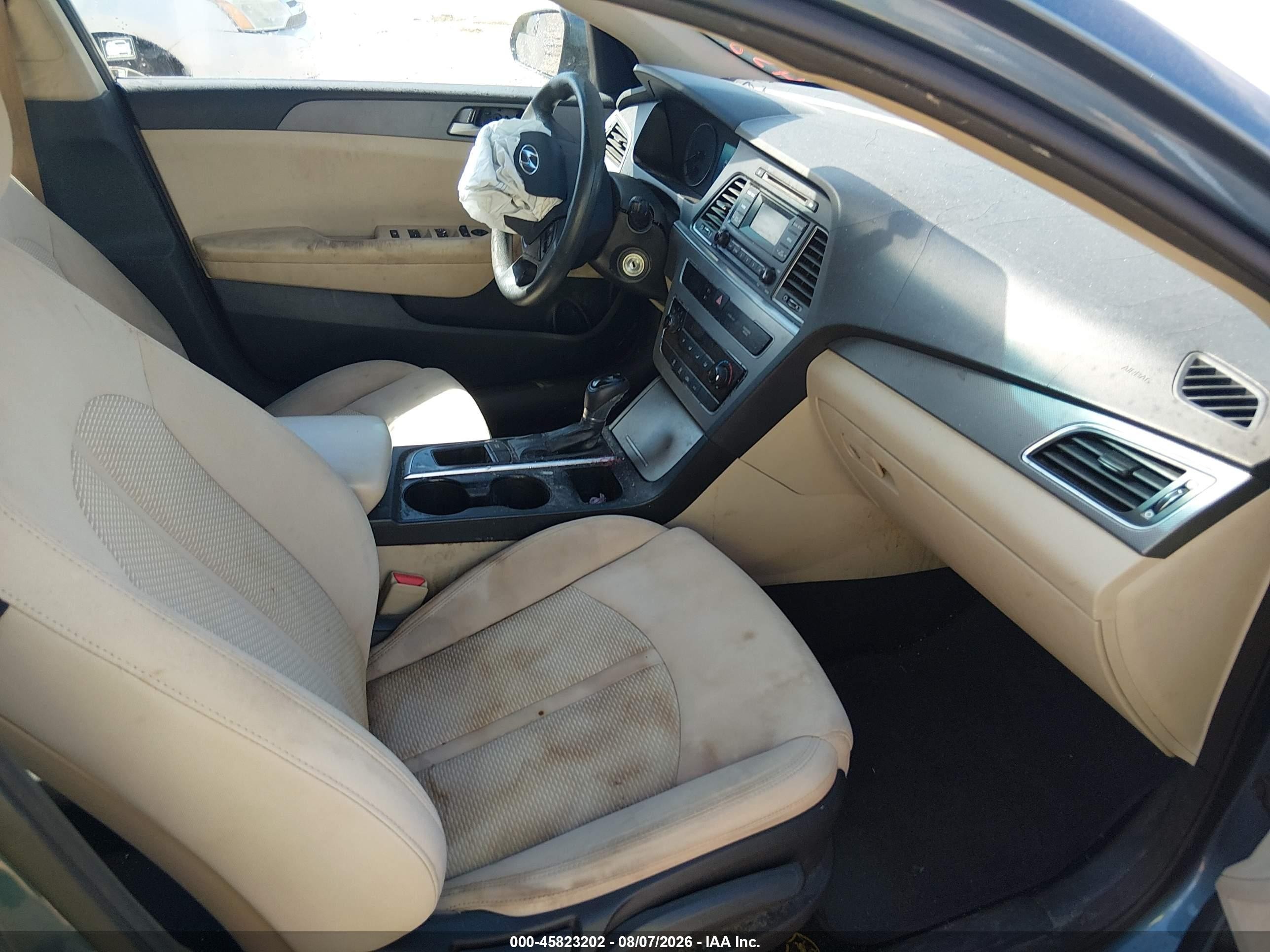 2015 Hyundai Sonata Se Blue vin: 5NPE24AFXFH147156