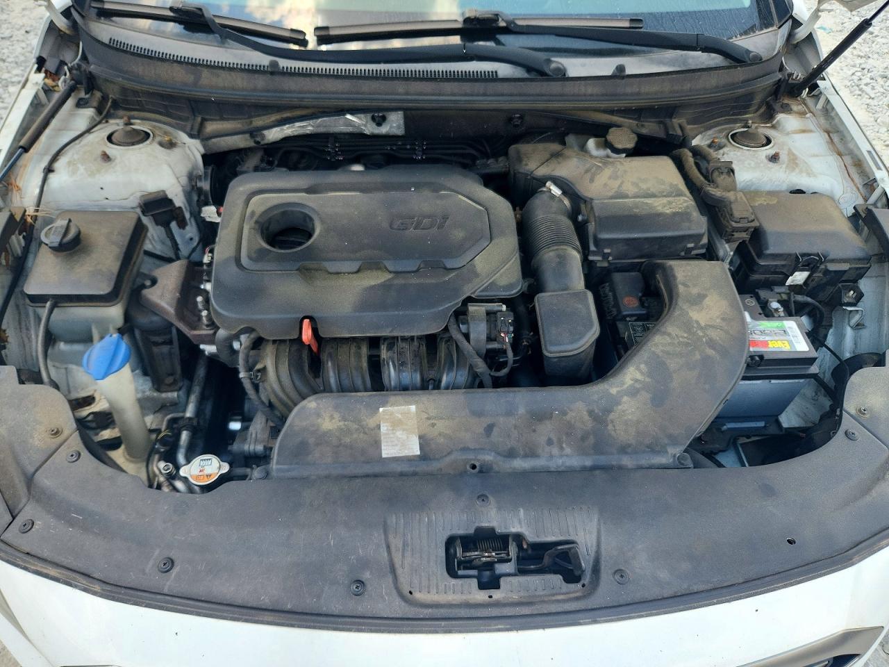 2015 Hyundai Sonata Se White vin: 5NPE24AFXFH147657