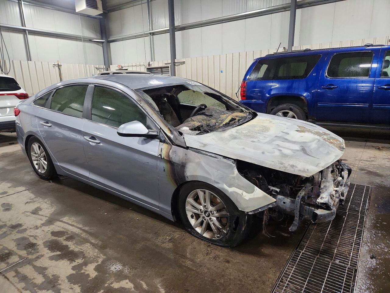 2015 Hyundai Sonata Se Silver vin: 5NPE24AFXFH149182