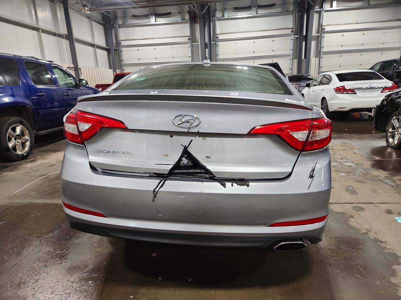 2015 Hyundai Sonata Se Silver vin: 5NPE24AFXFH149182