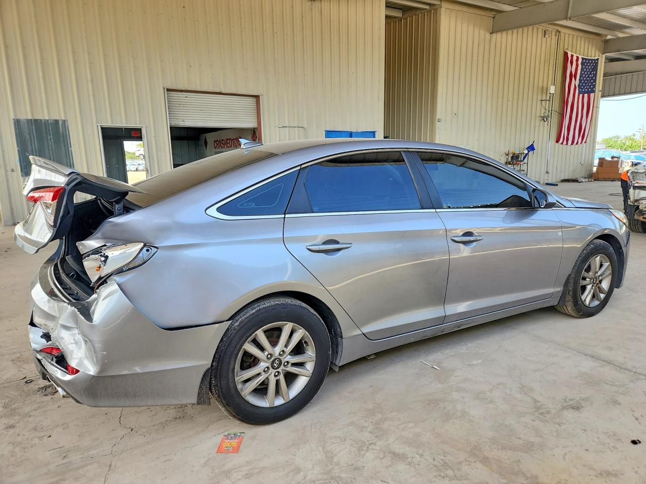 2015 Hyundai Sonata Se Серебряный vin: 5NPE24AFXFH149196