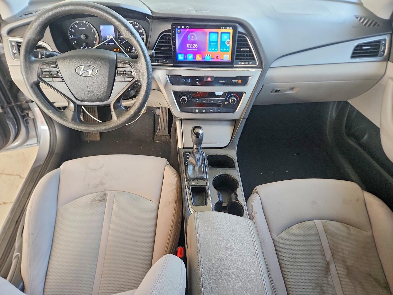 2015 Hyundai Sonata Se Серебряный vin: 5NPE24AFXFH149196