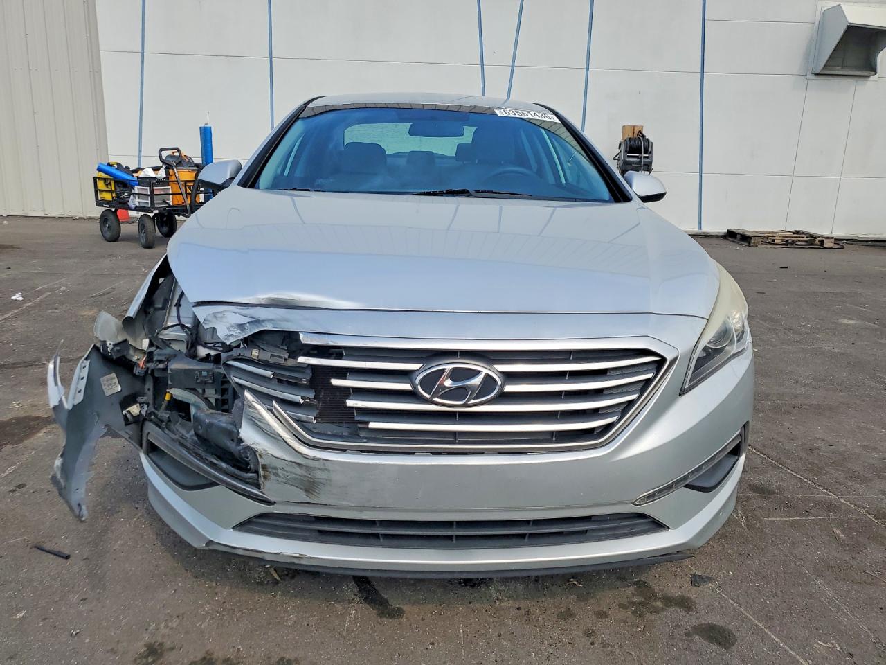 2015 Hyundai Sonata Se Серебряный vin: 5NPE24AFXFH149361