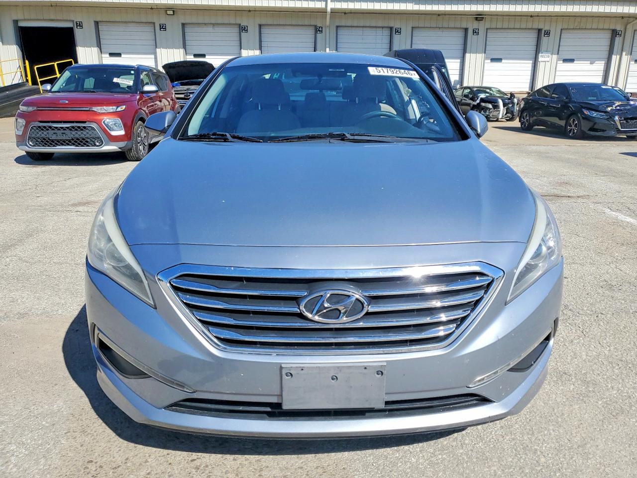 2015 Hyundai Sonata Se Silver vin: 5NPE24AFXFH155483