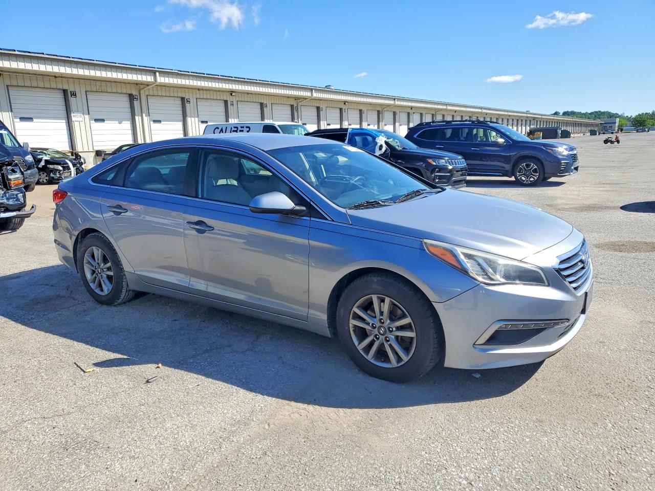 2015 Hyundai Sonata Se Silver vin: 5NPE24AFXFH155483