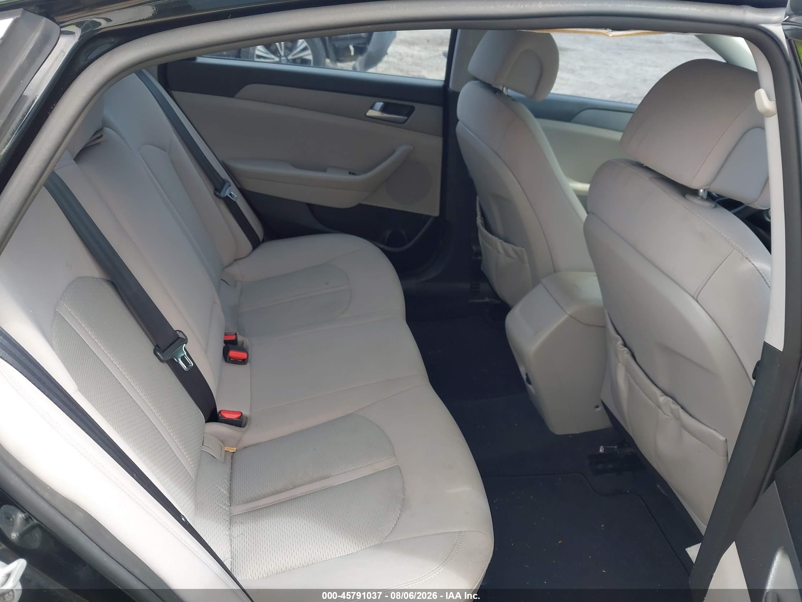 2015 Hyundai Sonata Se Black vin: 5NPE24AFXFH155662