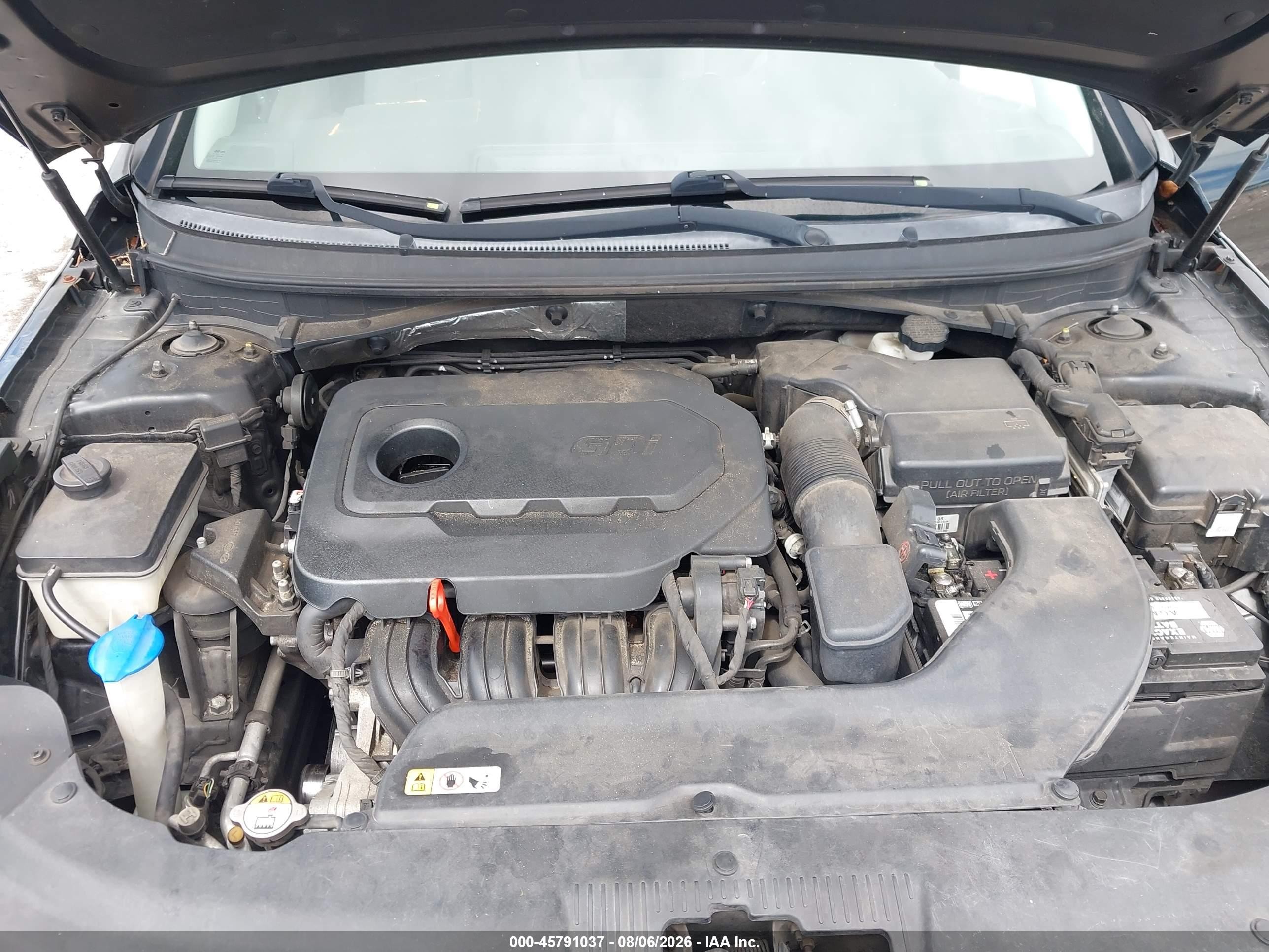 2015 Hyundai Sonata Se Black vin: 5NPE24AFXFH155662