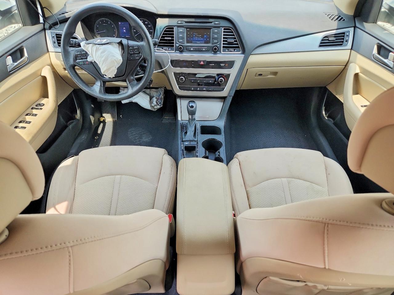 2015 Hyundai Sonata Se White vin: 5NPE24AFXFH156181