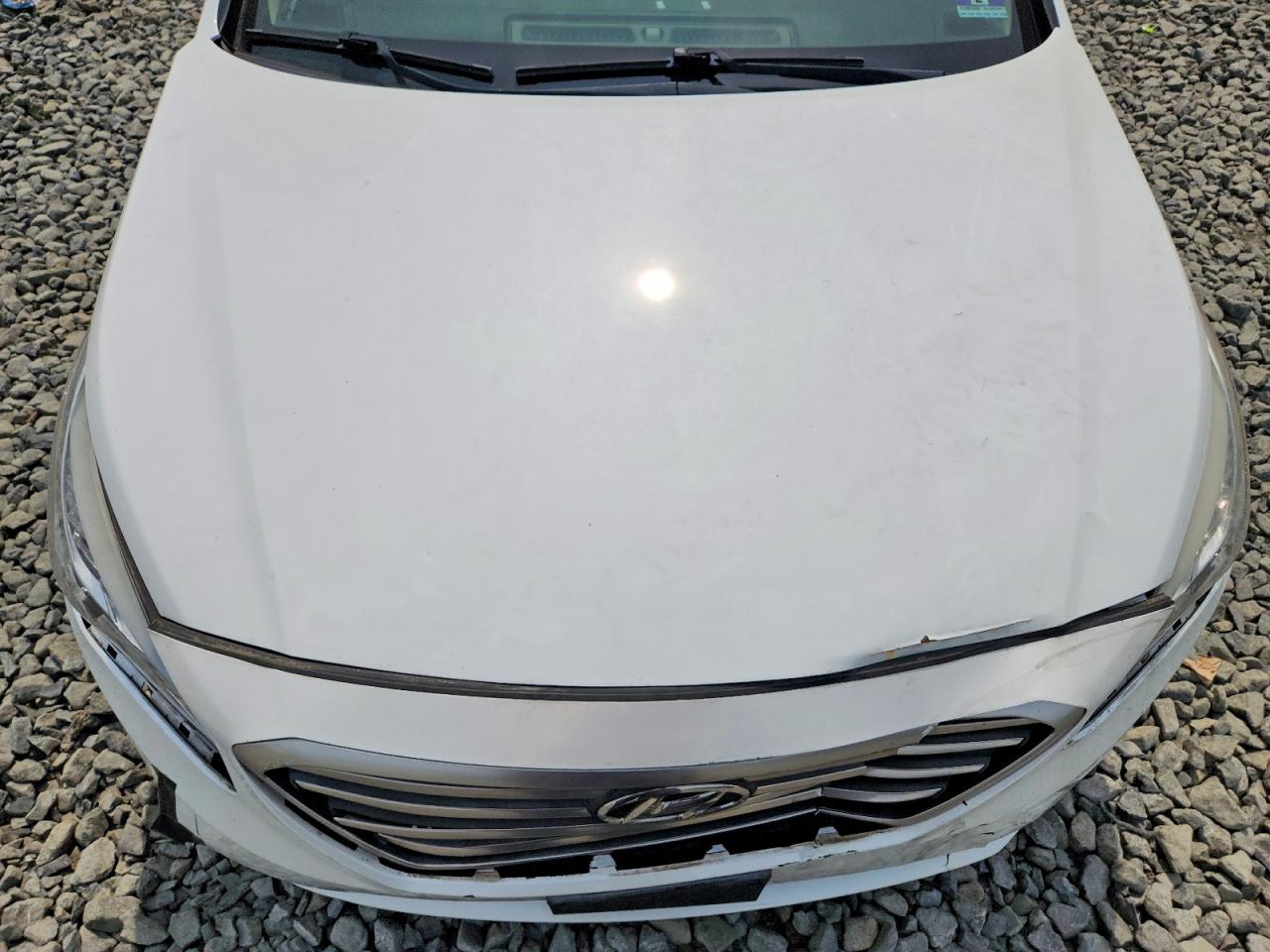 2015 Hyundai Sonata Se White vin: 5NPE24AFXFH156181