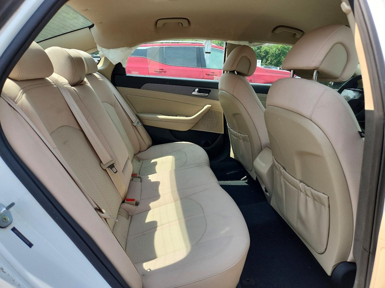 2015 Hyundai Sonata Se White vin: 5NPE24AFXFH156181