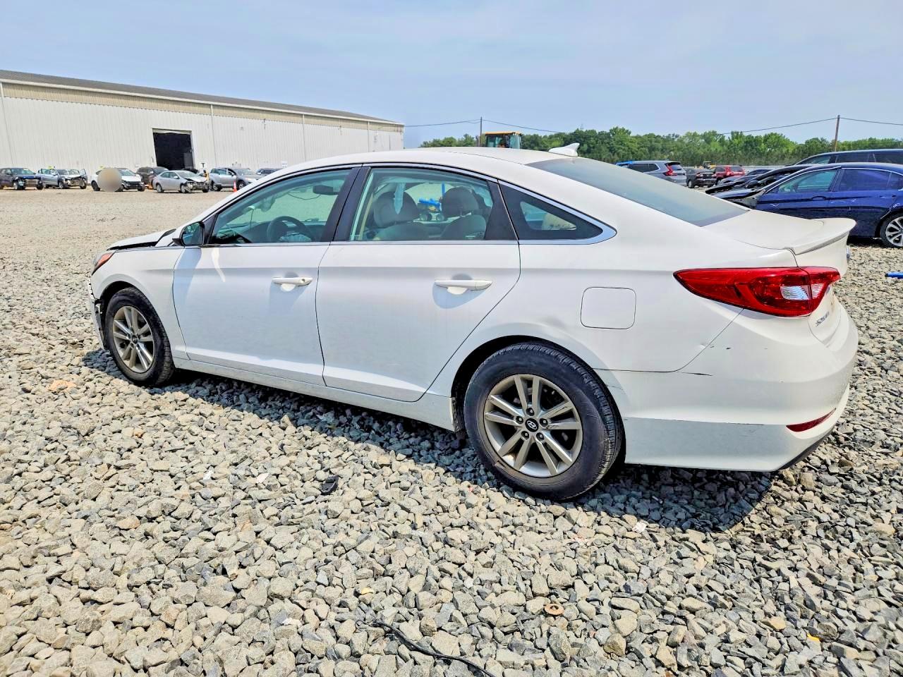 2015 Hyundai Sonata Se White vin: 5NPE24AFXFH156181