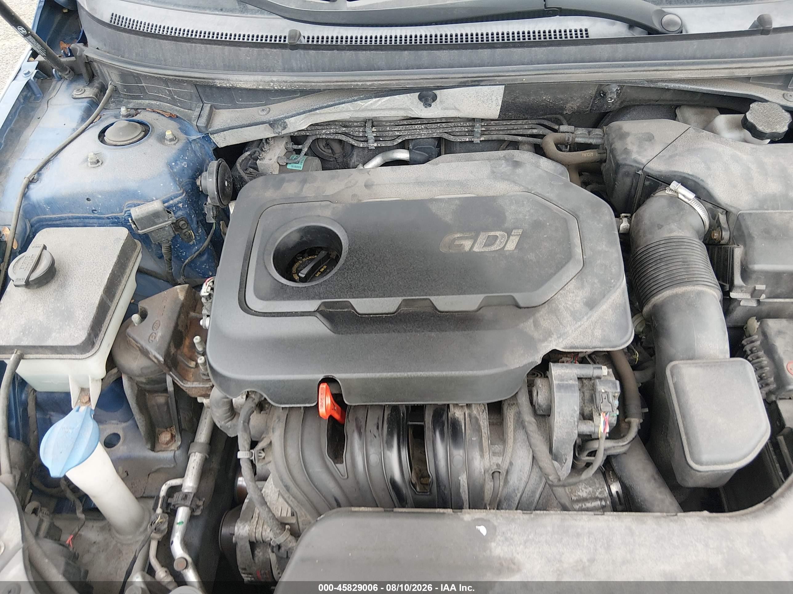 2015 Hyundai Sonata Se Синий vin: 5NPE24AFXFH158724