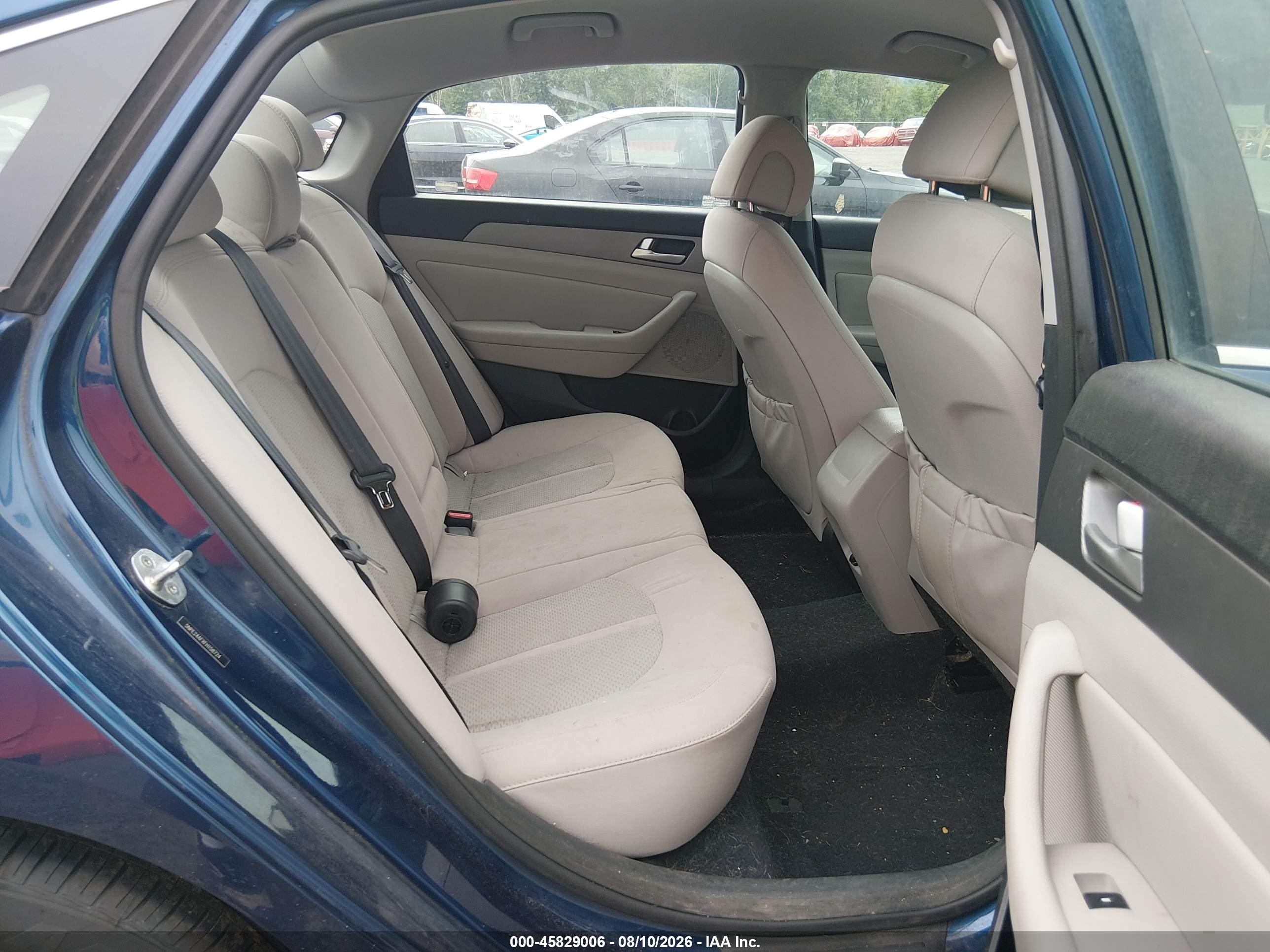 2015 Hyundai Sonata Se Синий vin: 5NPE24AFXFH158724