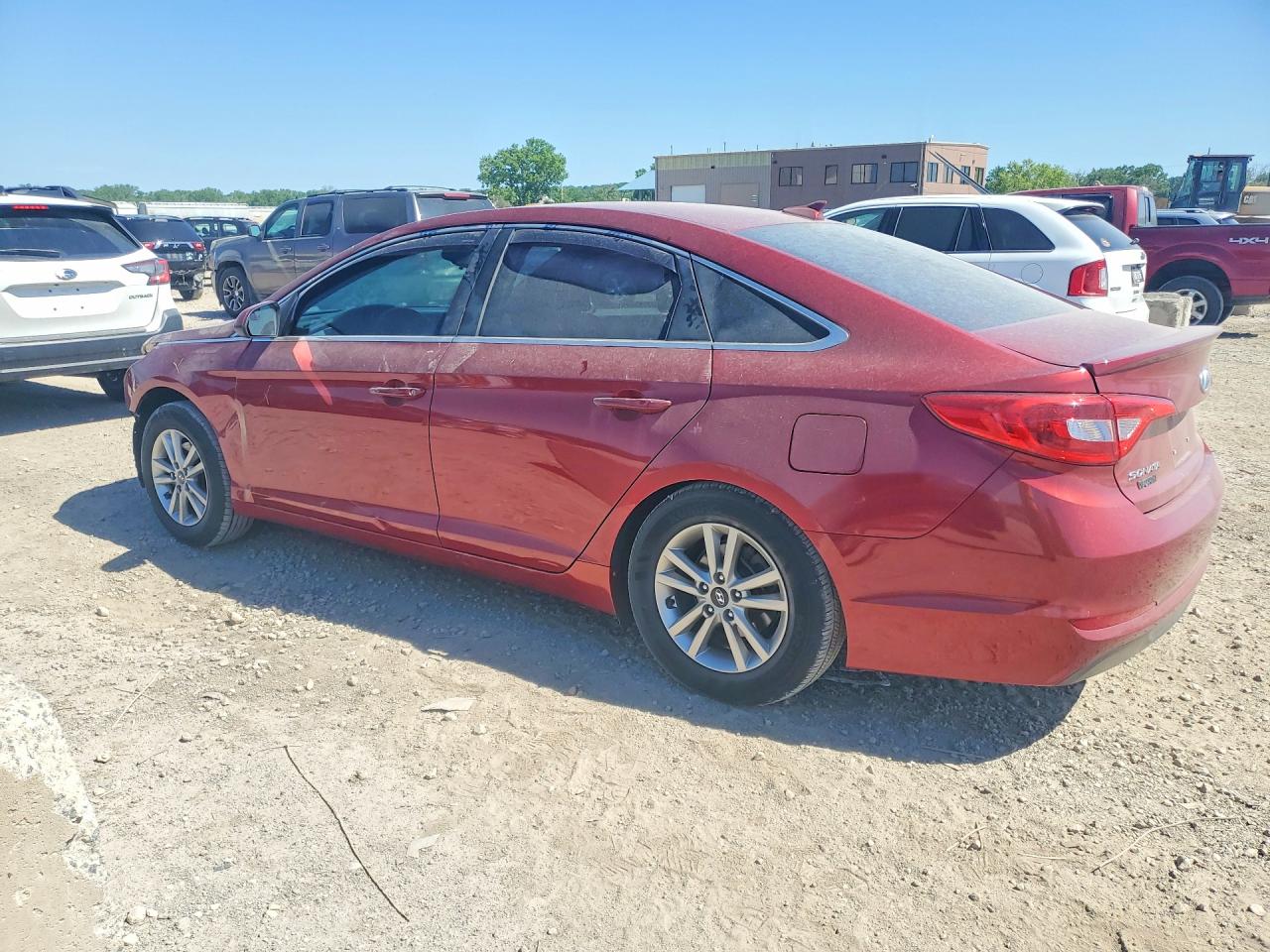 2015 Hyundai Sonata Se Red vin: 5NPE24AFXFH169089