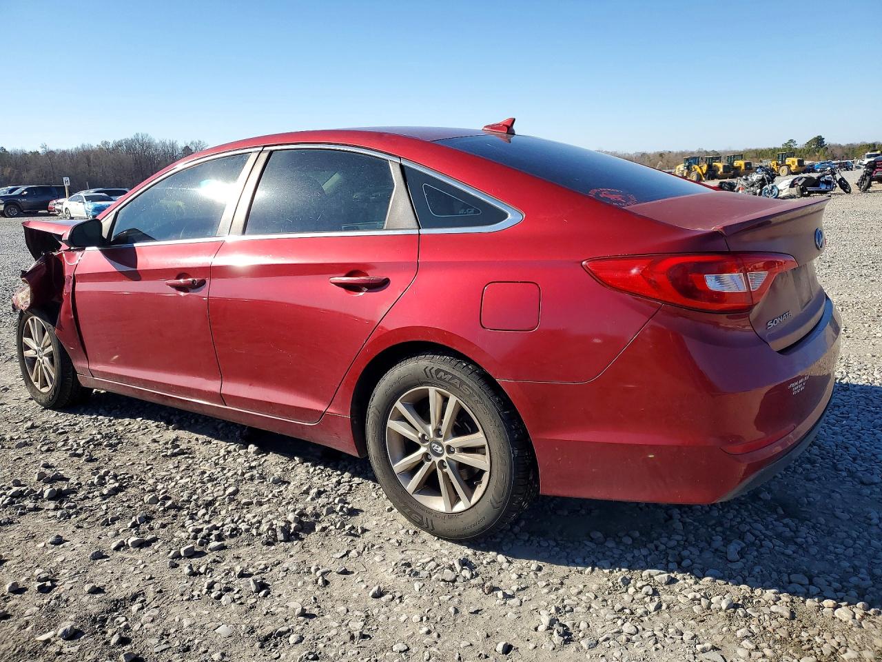 2015 Hyundai Sonata Se Red vin: 5NPE24AFXFH177614