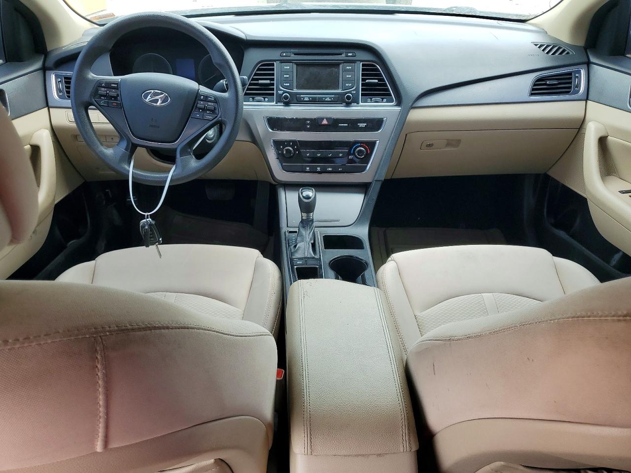 2015 Hyundai Sonata Se Черный vin: 5NPE24AFXFH180464