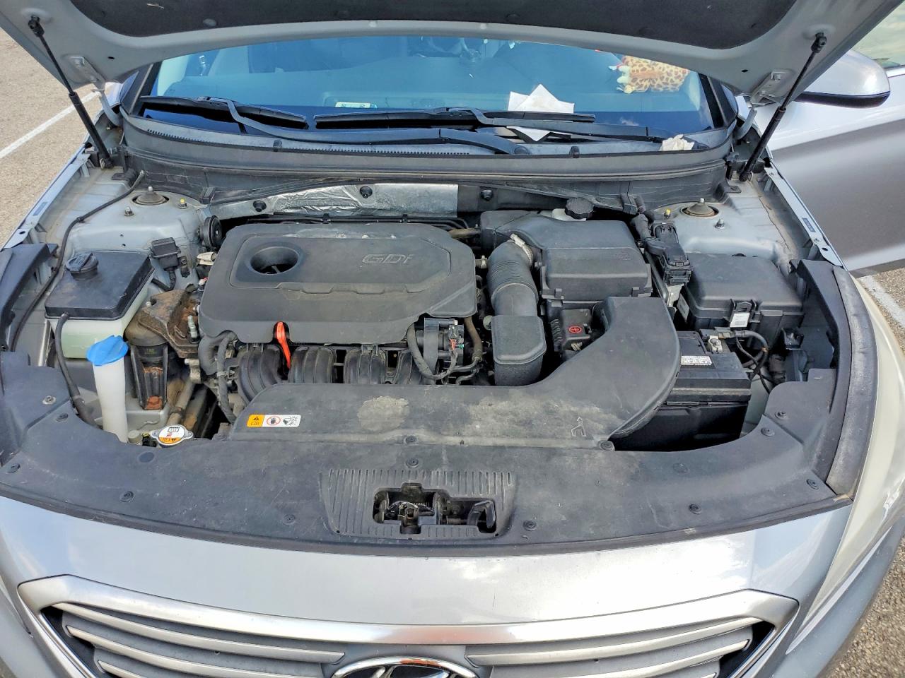 2015 Hyundai Sonata Se Silver vin: 5NPE24AFXFH183462
