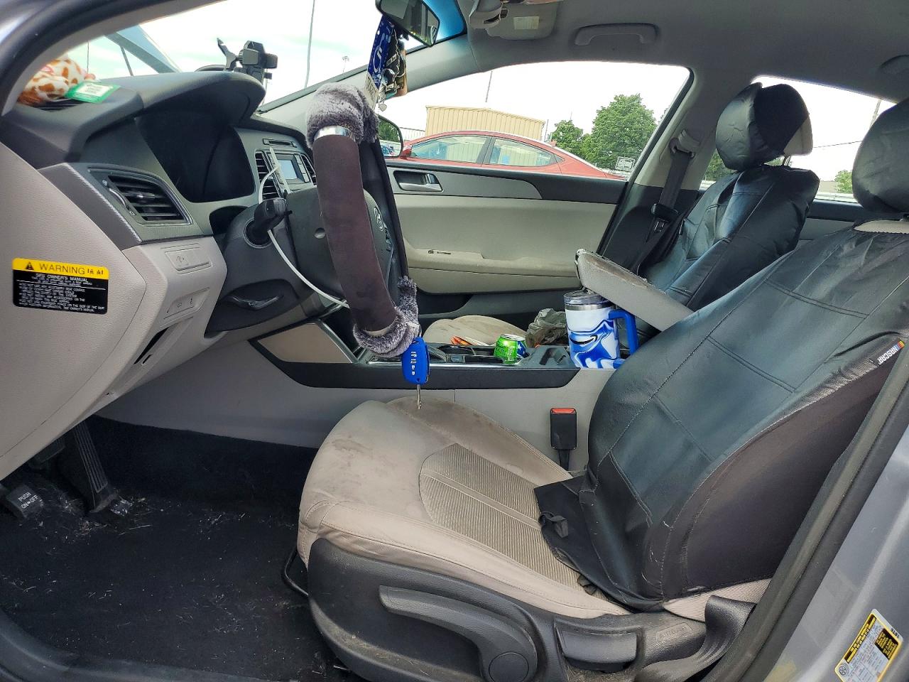 2015 Hyundai Sonata Se Silver vin: 5NPE24AFXFH183462