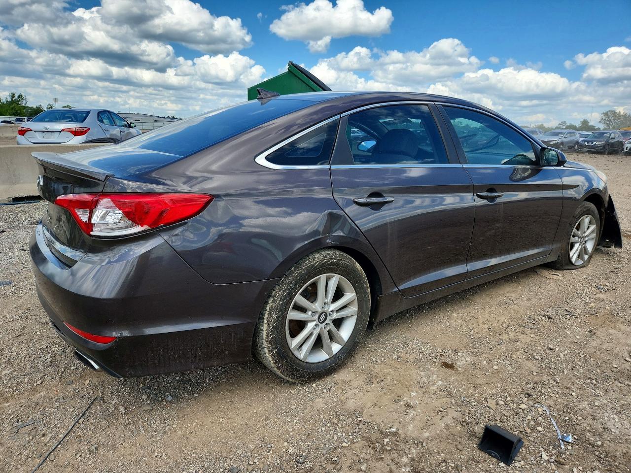 2015 Hyundai Sonata Brown vin: 5NPE24AFXFH193943