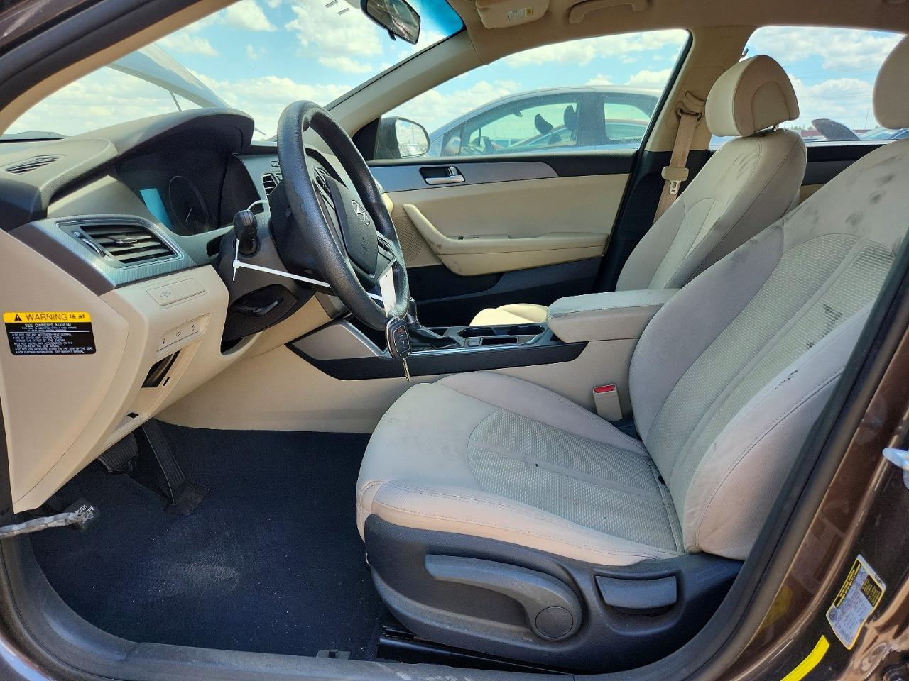 2015 Hyundai Sonata Brown vin: 5NPE24AFXFH193943