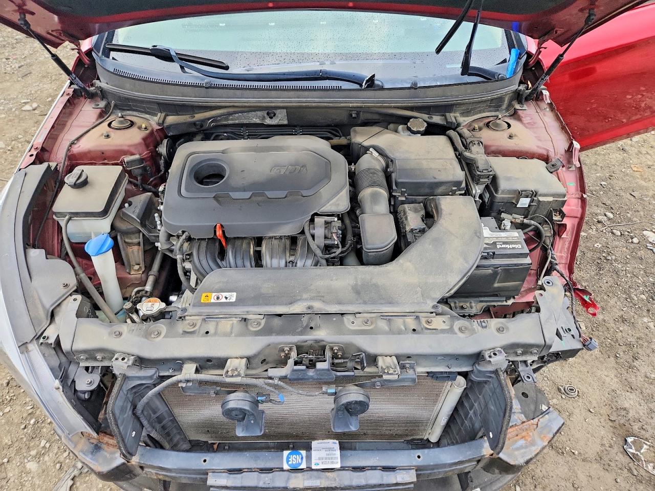 2015 Hyundai Sonata Se Red vin: 5NPE24AFXFH196616