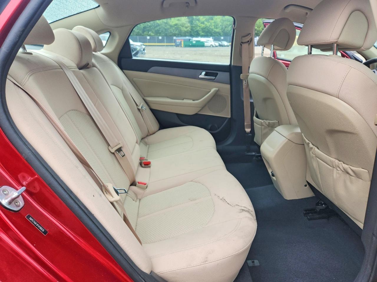 2015 Hyundai Sonata Se Red vin: 5NPE24AFXFH196616