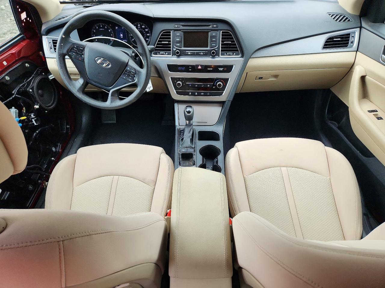2015 Hyundai Sonata Se Red vin: 5NPE24AFXFH196616