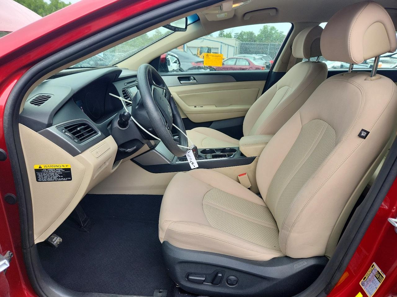 2015 Hyundai Sonata Se Red vin: 5NPE24AFXFH196616