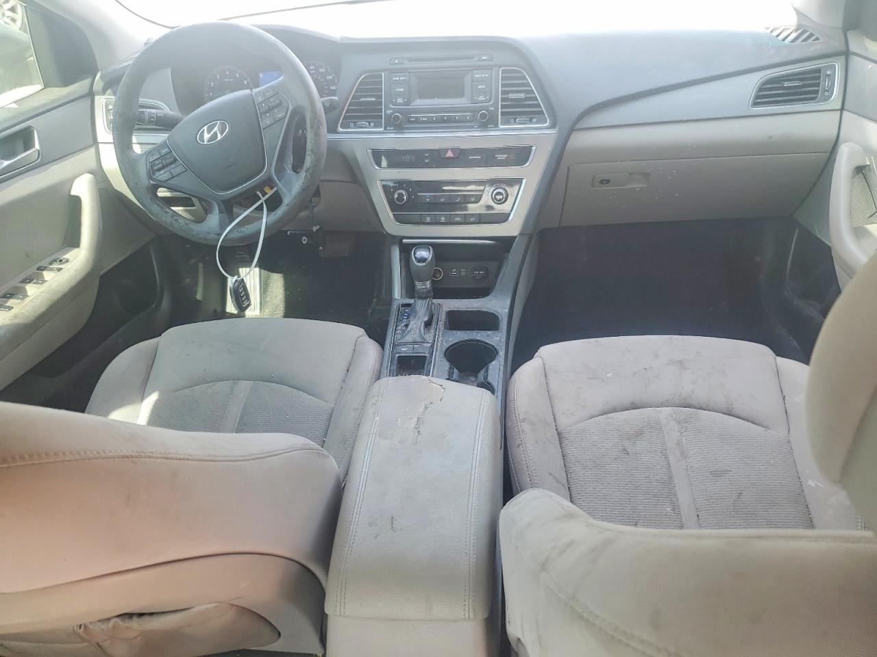 2015 Hyundai Sonata Silver vin: 5NPE24AFXFH199239