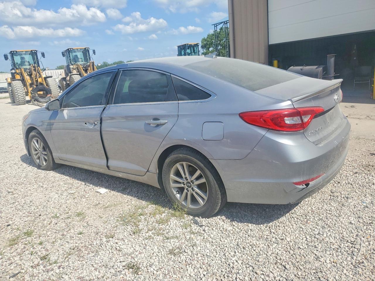 2015 Hyundai Sonata Silver vin: 5NPE24AFXFH199239