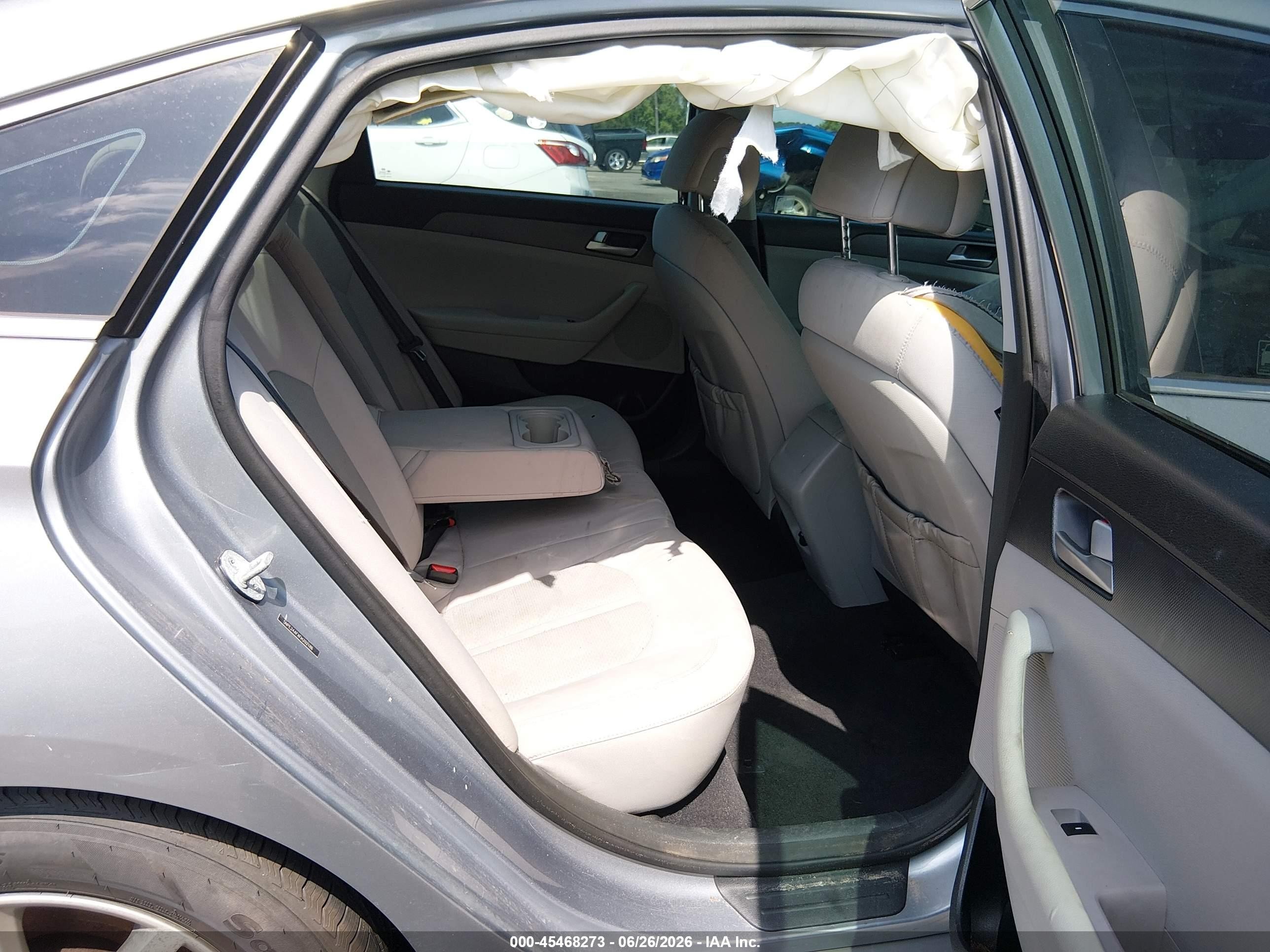 2015 Hyundai Sonata Se Silver vin: 5NPE24AFXFH202186