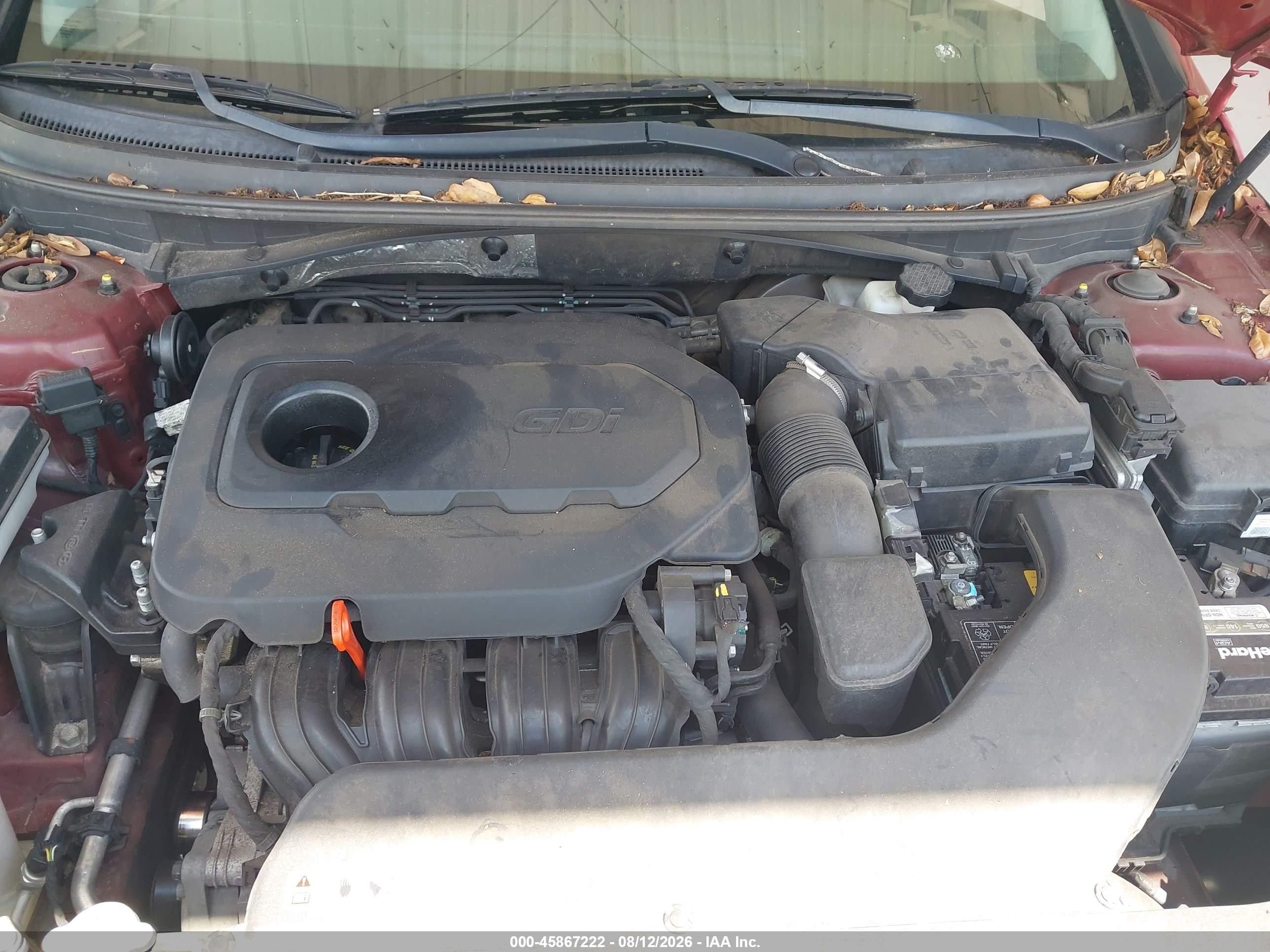 2015 Hyundai Sonata Se Red vin: 5NPE24AFXFH202298