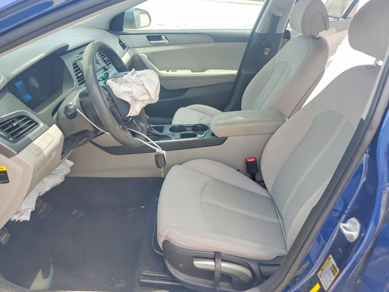 2015 Hyundai Sonata Se Blue vin: 5NPE24AFXFH203306