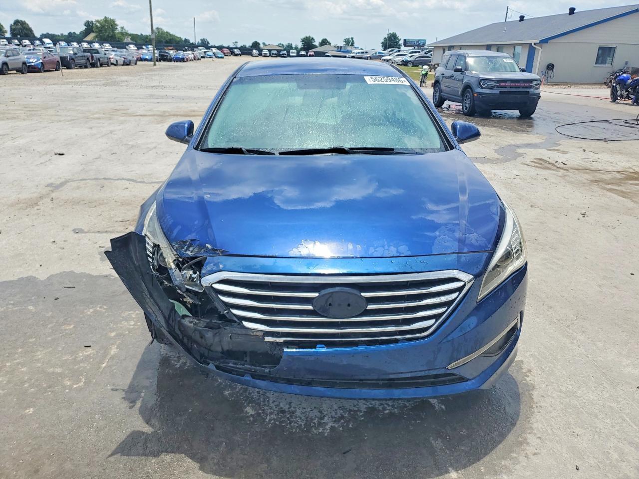 2015 Hyundai Sonata Se Blue vin: 5NPE24AFXFH203306