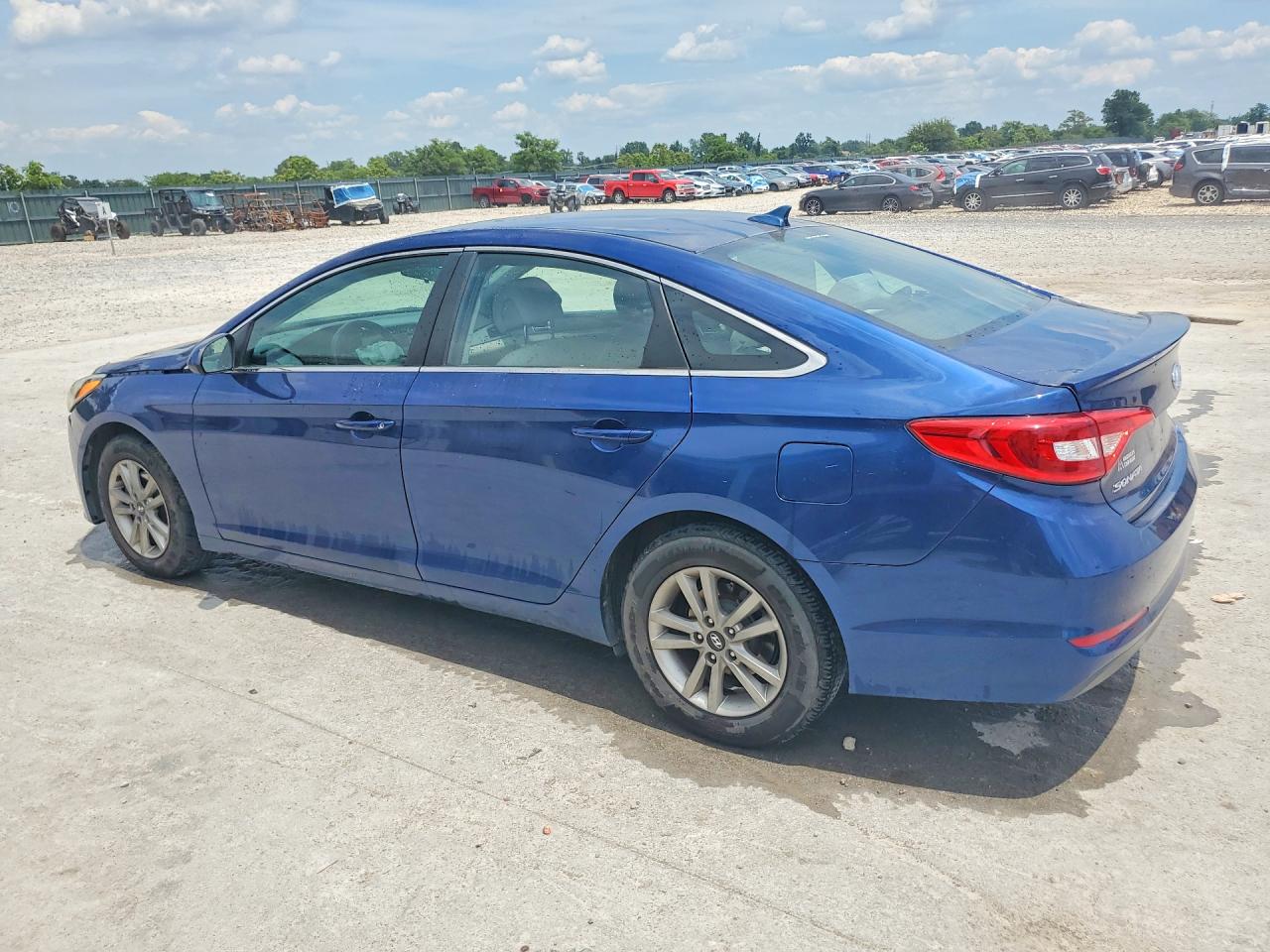 2015 Hyundai Sonata Se Blue vin: 5NPE24AFXFH203306