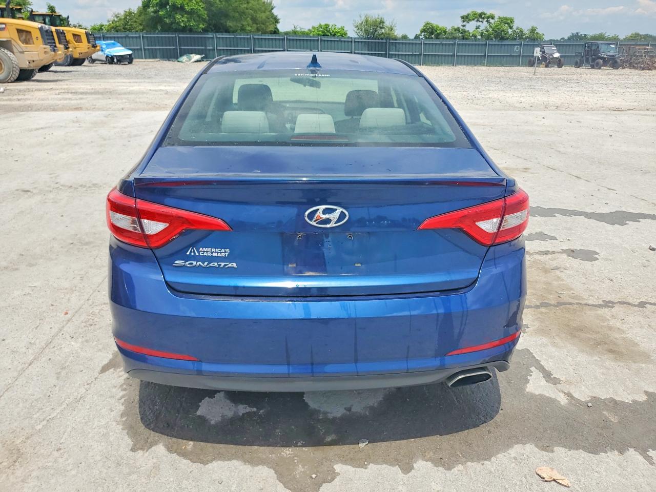 2015 Hyundai Sonata Se Blue vin: 5NPE24AFXFH203306