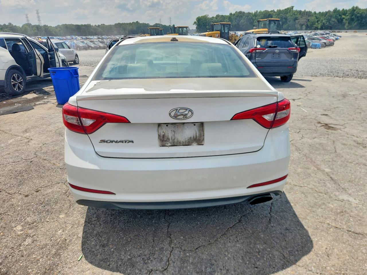 2015 Hyundai Sonata Se White vin: 5NPE24AFXFH213740