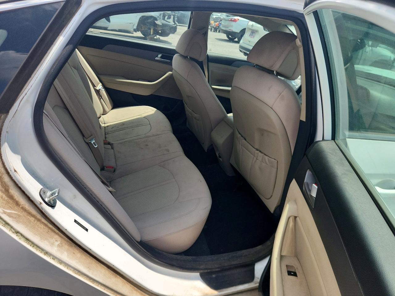 2015 Hyundai Sonata Se White vin: 5NPE24AFXFH213740
