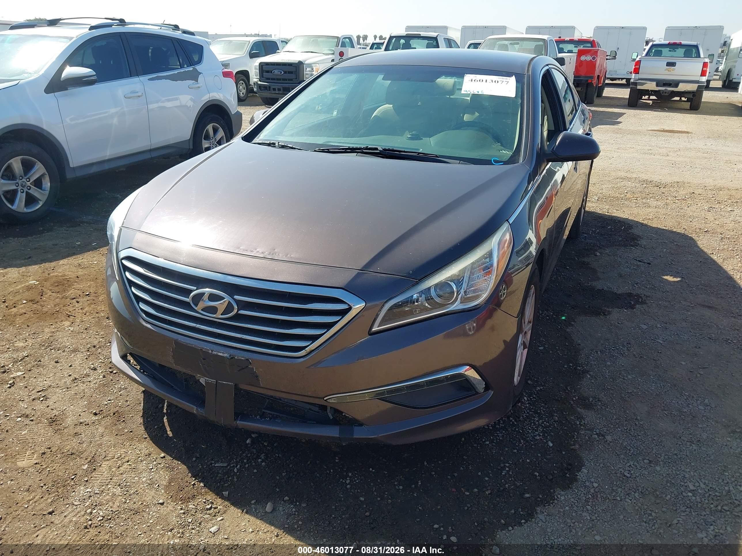 2015 Hyundai Sonata Se Коричневый vin: 5NPE24AFXFH218307