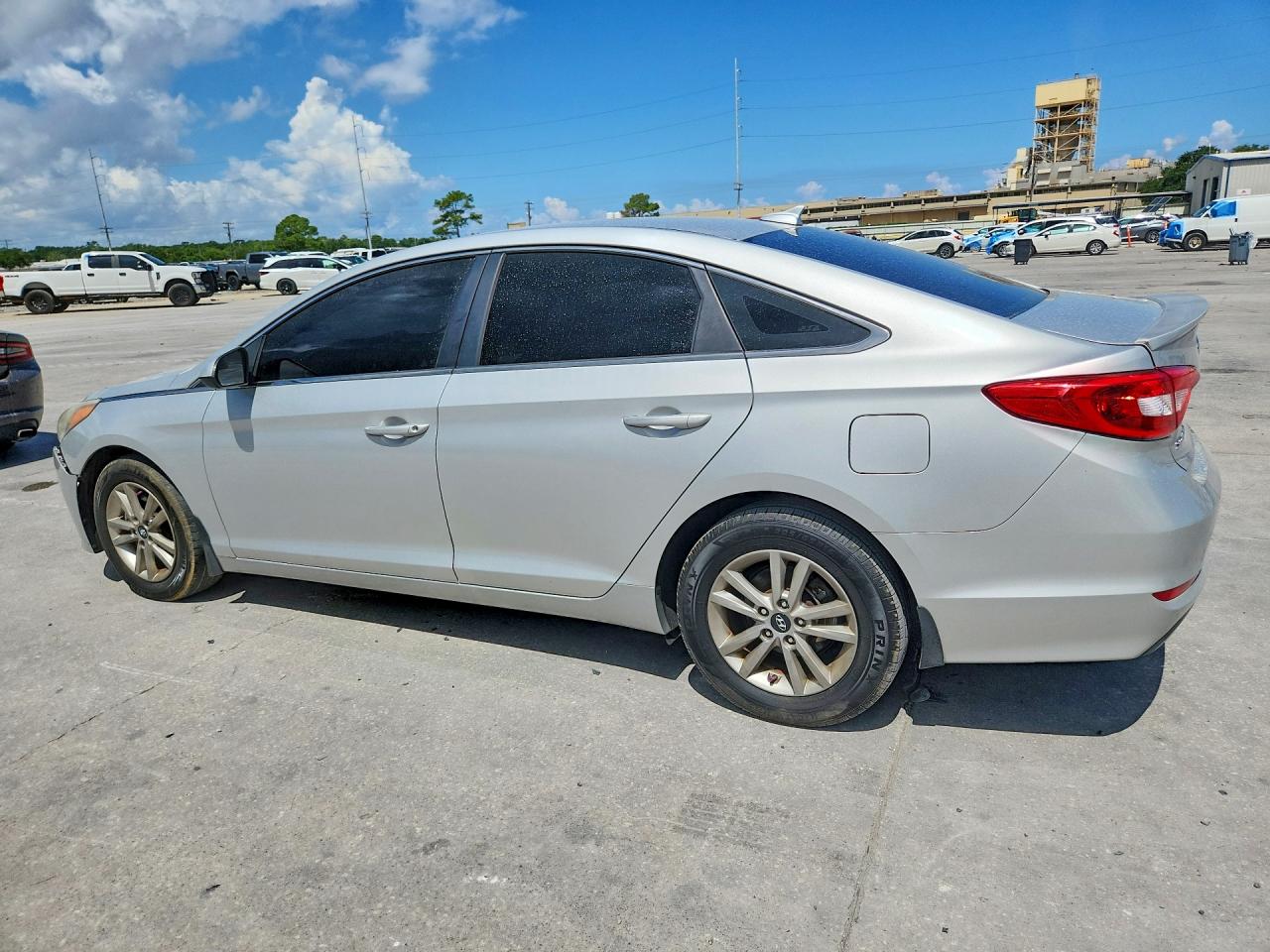 2015 Hyundai Sonata Se Silver vin: 5NPE24AFXFH219537