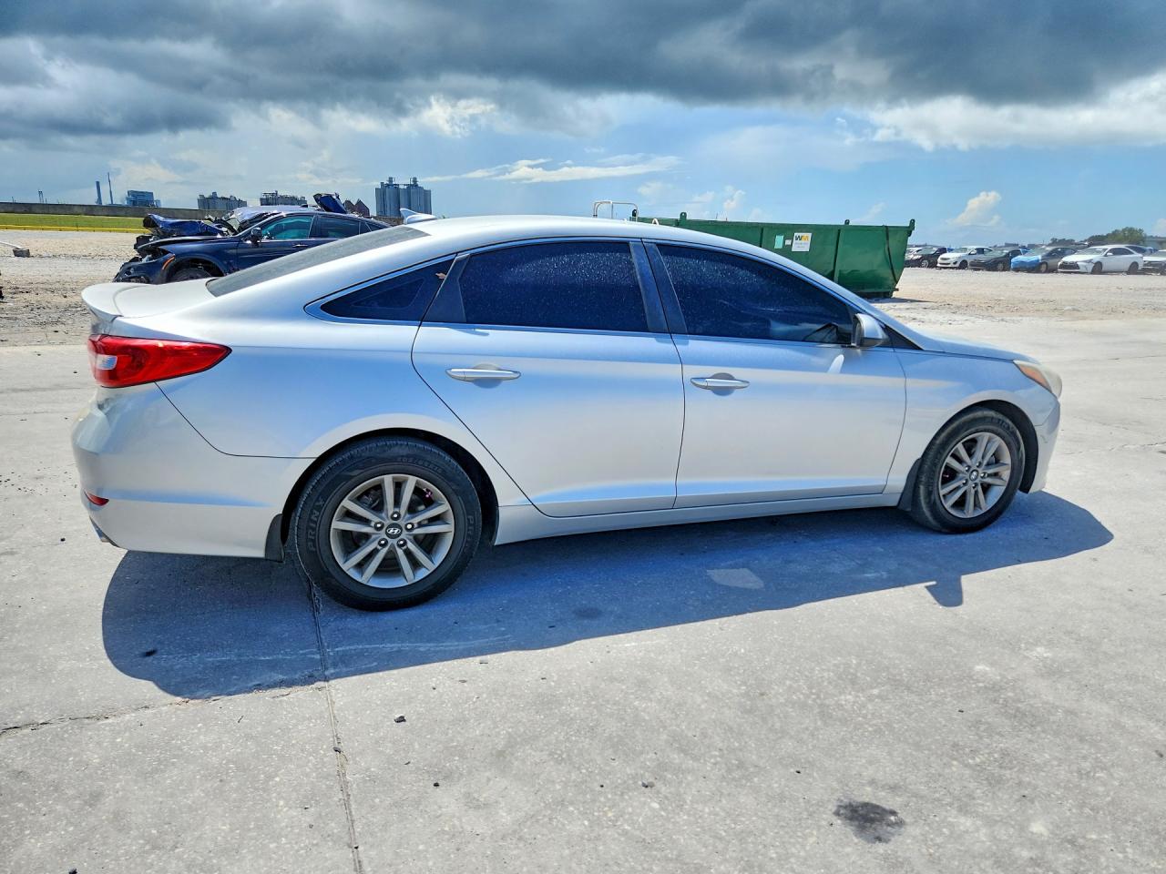 2015 Hyundai Sonata Se Silver vin: 5NPE24AFXFH219537