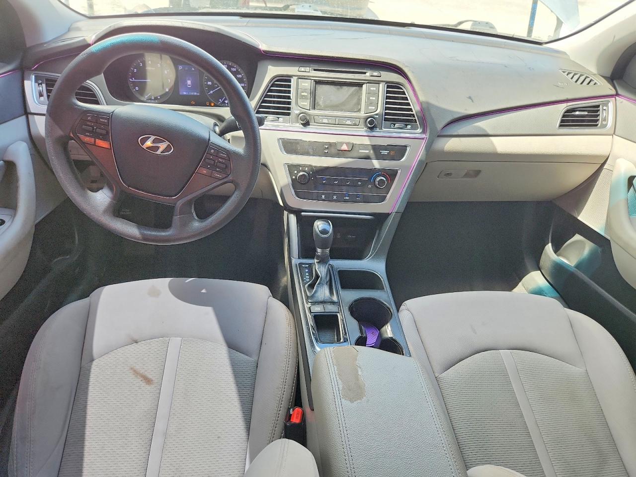 2015 Hyundai Sonata Se Silver vin: 5NPE24AFXFH219537
