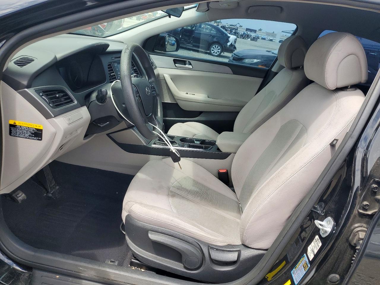 2015 Hyundai Sonata Se Black vin: 5NPE24AFXFH219960